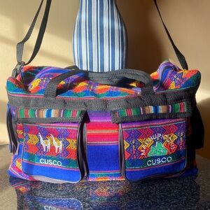 Multicolor Cusco Duffle Bag
